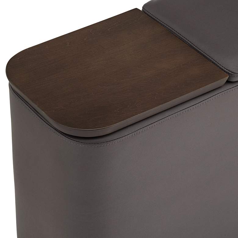 Image 3 Corcoran 27 1/2" Wide Charcoal Console Tables Set of 2 more views