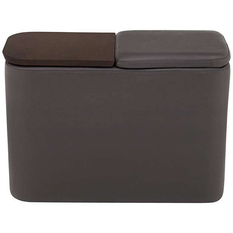 Image 7 Corcoran 27 1/2" Wide Charcoal Console Tables Set of 2 more views
