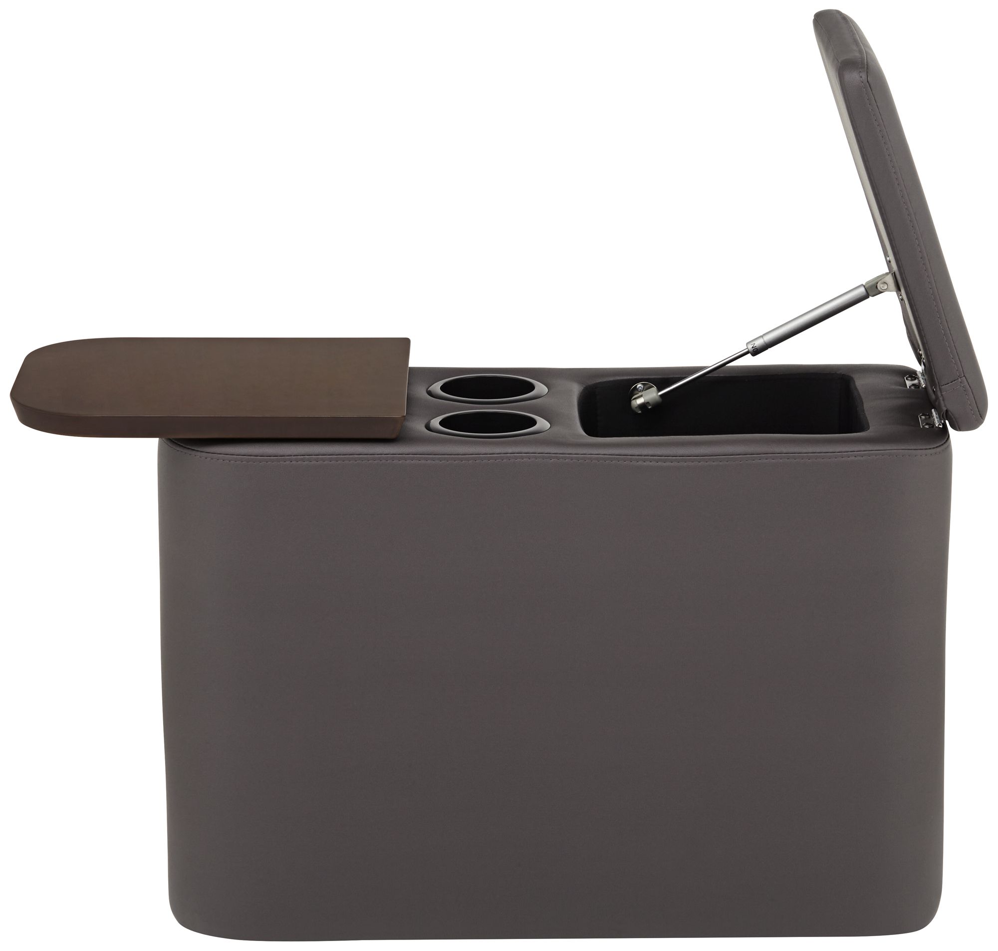 Corcoran 27 1/2" Wide Charcoal Console Tables Set of 2