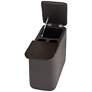 Corcoran 27 3/4" Wide Charcoal Black Modern Console Table