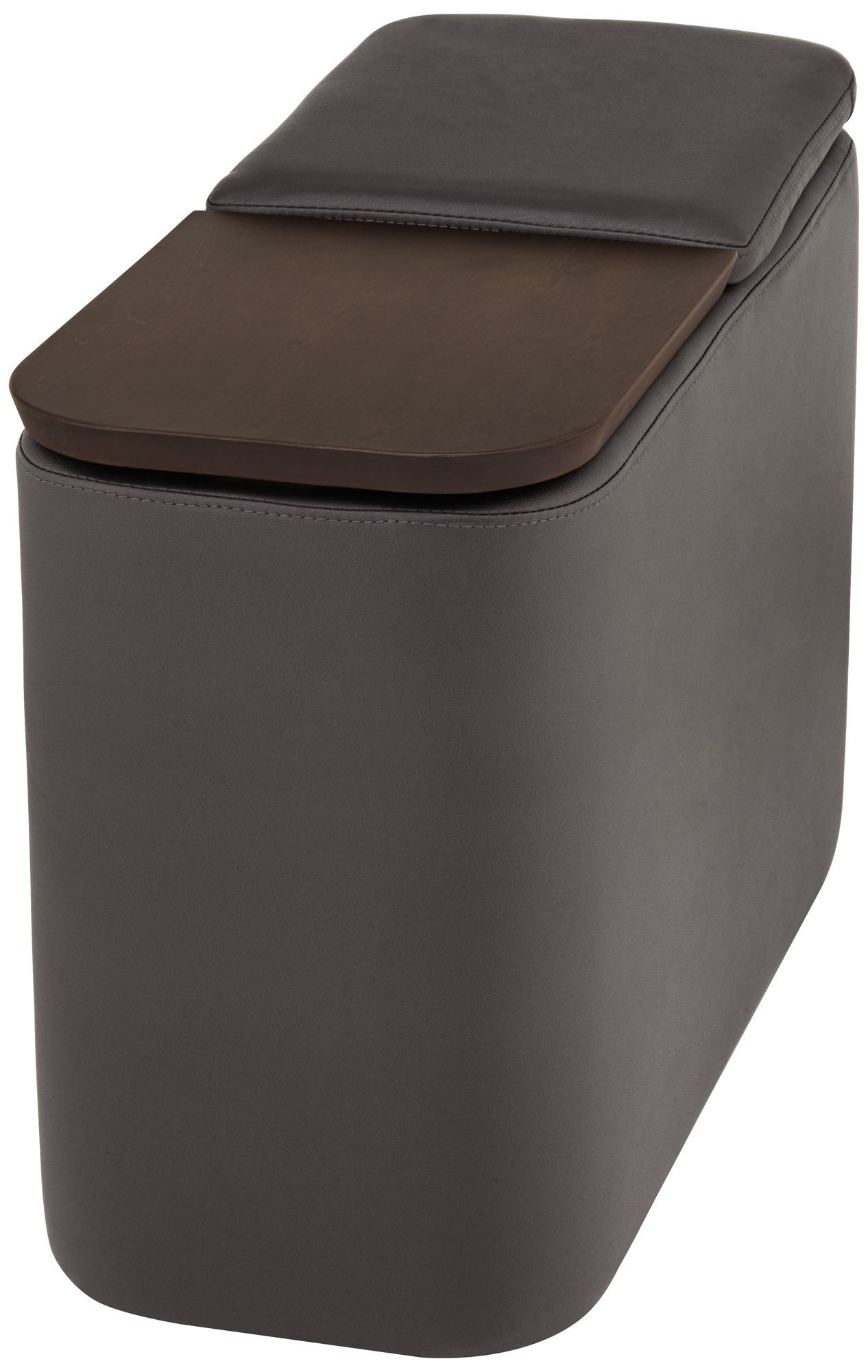 Corcoran 28" Wide Black Console Table with Storage and Drink Holders