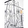 6_Cordelia 25 1/2" Wide Chrome Iron 6-Light Orb Chandelier more views