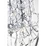 Cordelia 25 1/2" Wide Chrome Iron 6-Light Orb Chandelier in scene