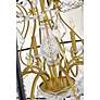 6_Cordelia 32" Wide Black and Gold 8-Light Pendant more views