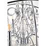 5_Cordelia 8 Lt Chrome Crystal Pendant more views