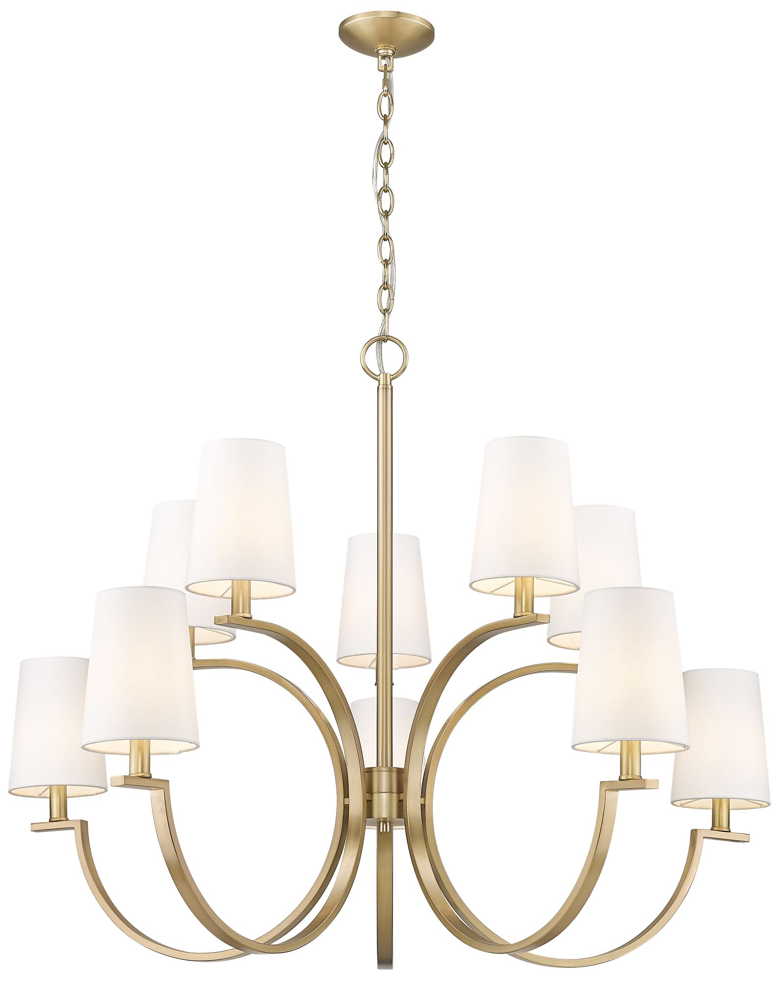 Image 5 Cordelia by Z-Lite Modern Gold 10 Light Chandelier more views