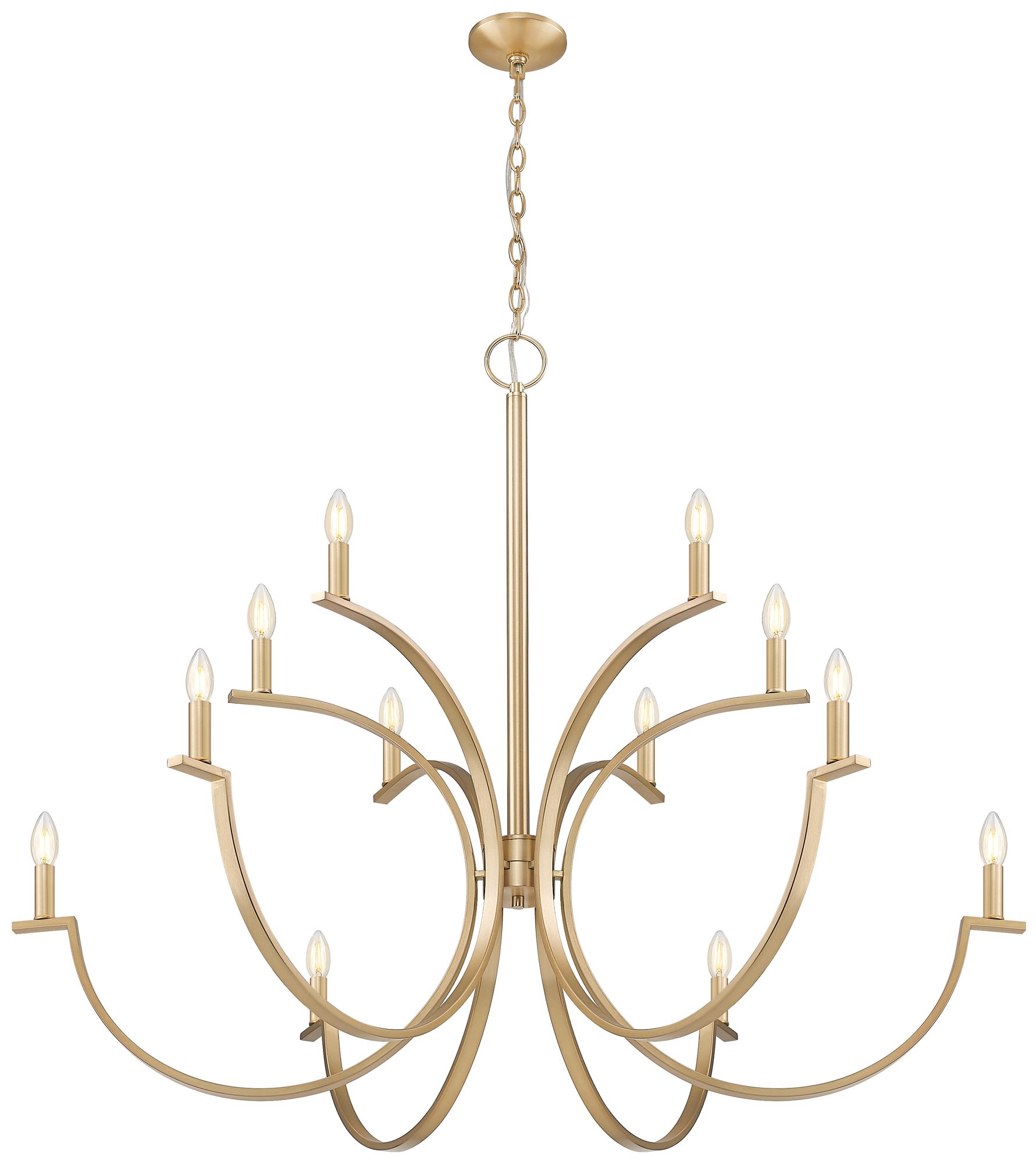 Image 4 Cordelia by Z-Lite Modern Gold 12 Light Chandelier more views