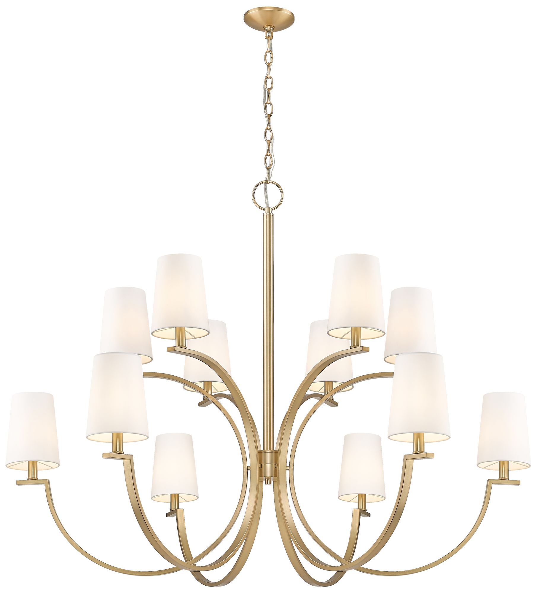 Image 5 Cordelia by Z-Lite Modern Gold 12 Light Chandelier more views