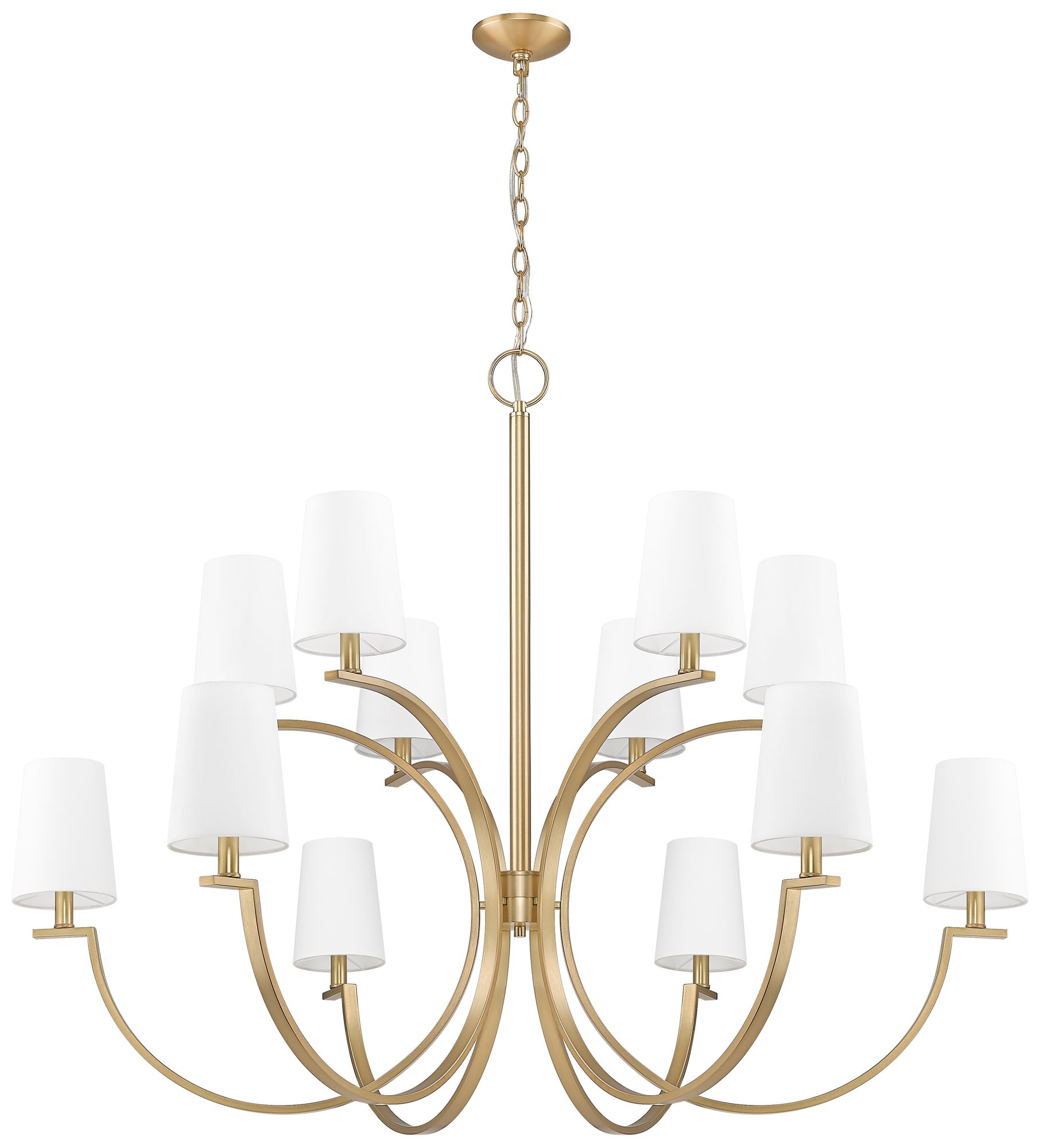 Image 7 Cordelia by Z-Lite Modern Gold 12 Light Chandelier more views