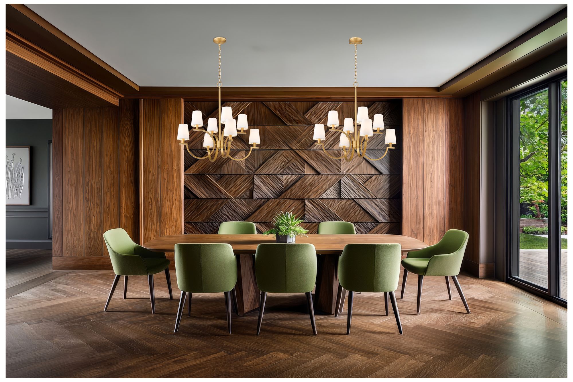 Image 2 Cordelia by Z-Lite Modern Gold 8 Light Chandelier more views