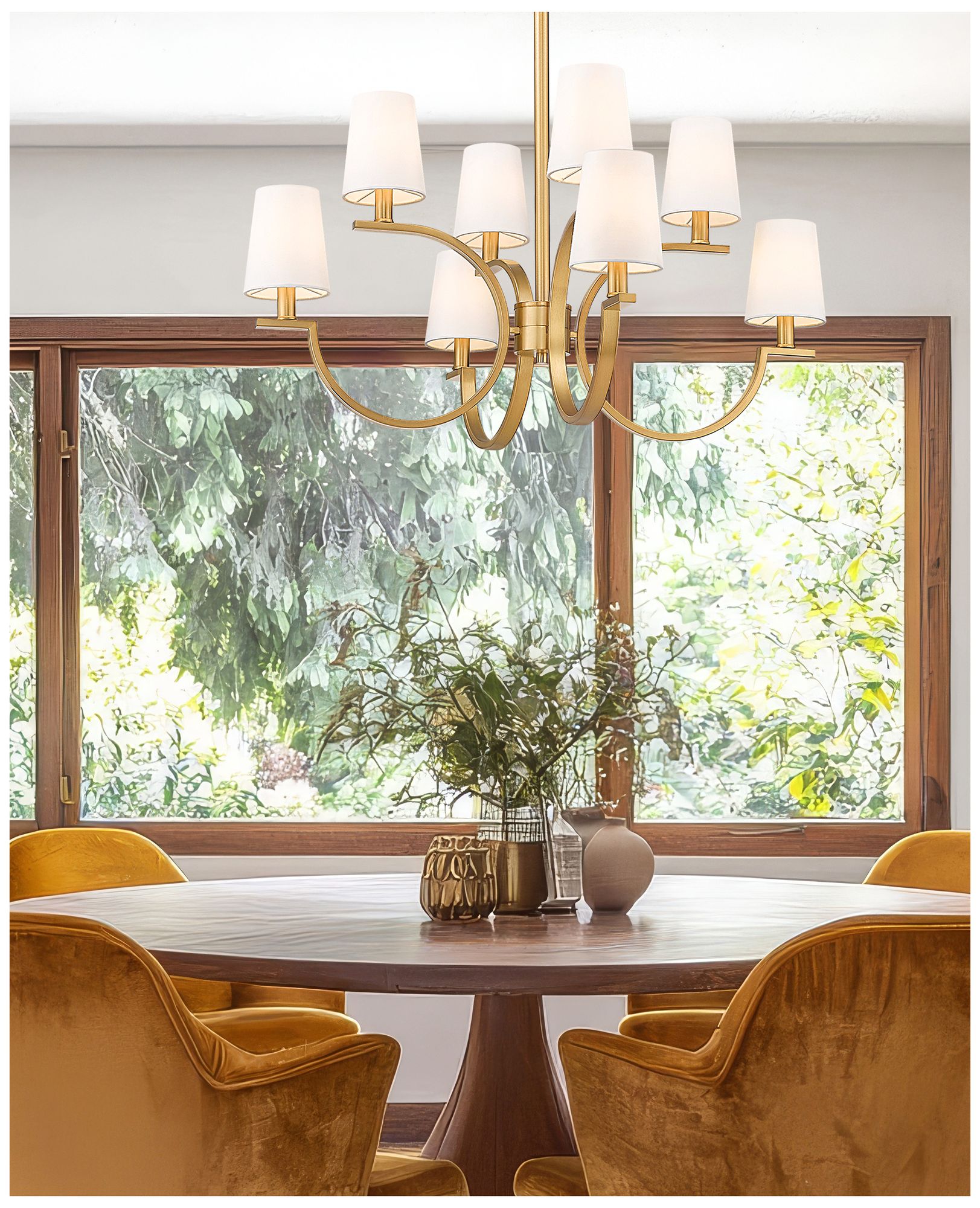 Image 3 Cordelia by Z-Lite Modern Gold 8 Light Chandelier more views