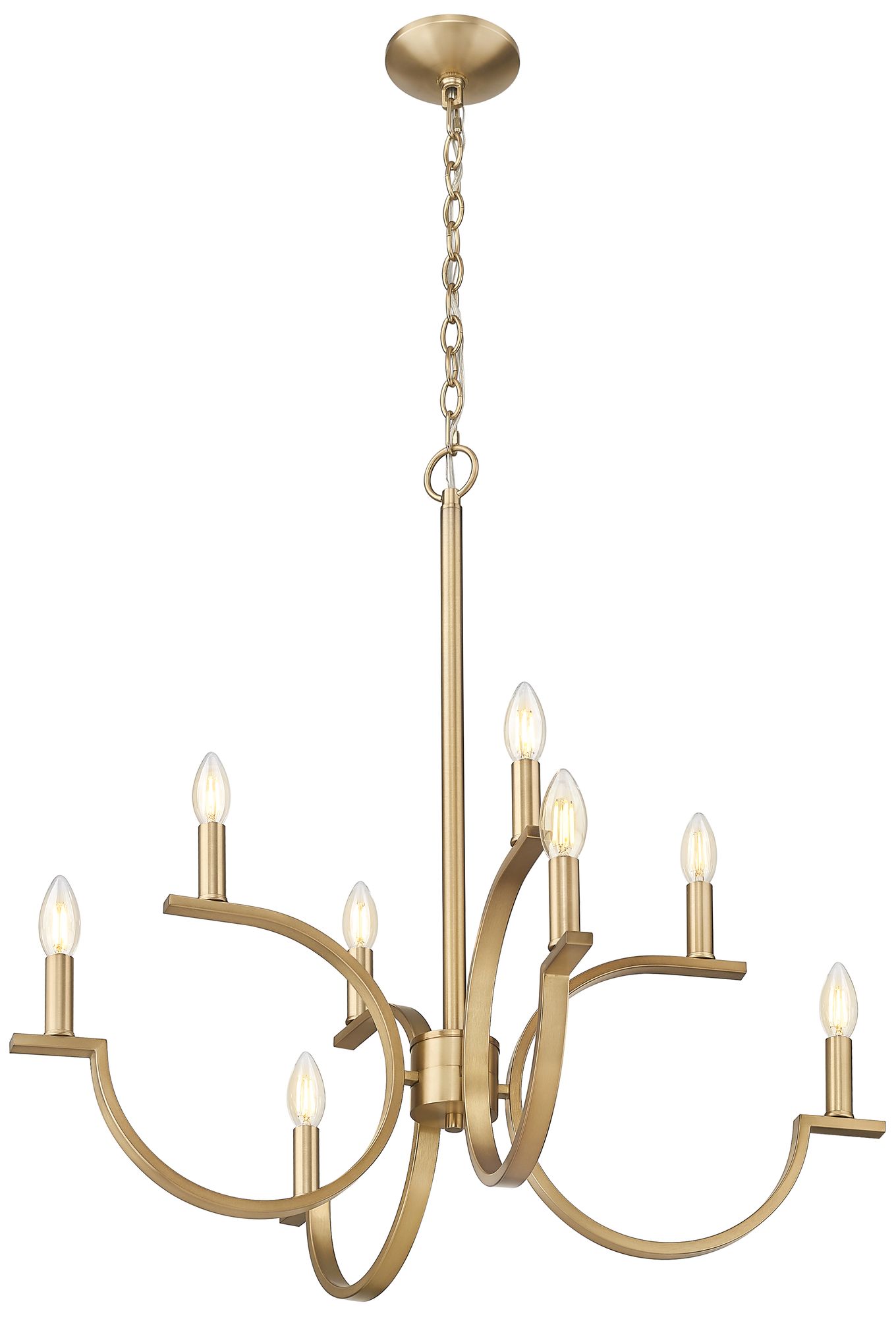 Image 4 Cordelia by Z-Lite Modern Gold 8 Light Chandelier more views