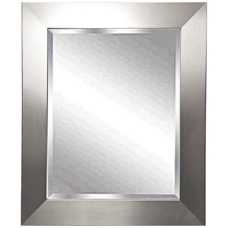 Image 1 Corden Silver 27 1/2 inch x 31 1/2 inch Rectangular Wall Mirror
