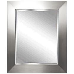Corden Silver 29 1/2&quot; x 35 1/2&quot; Beveled Wall Mirror