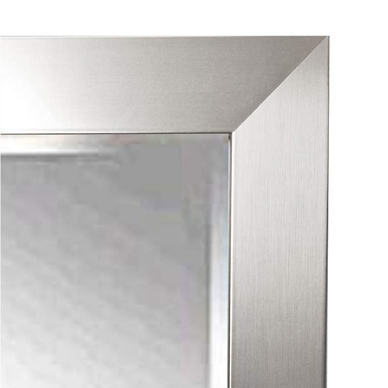 Image 3 Corden Silver 33 1/2 inch x 37 1/2 inch Beveled Wall Mirror more views