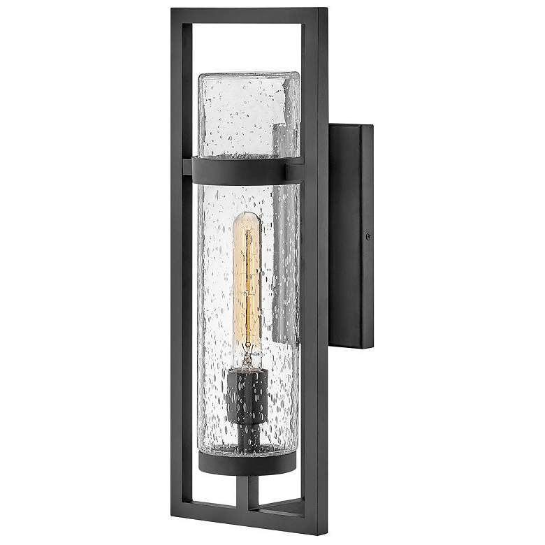 Image 1 Cordillera 20"H Black Outdoor Wall Light by Hinkley Lighting