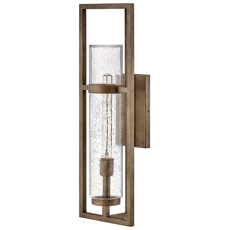 Image 1 Cordillera 26" High Burnished Bronze Outdoor Wall Light