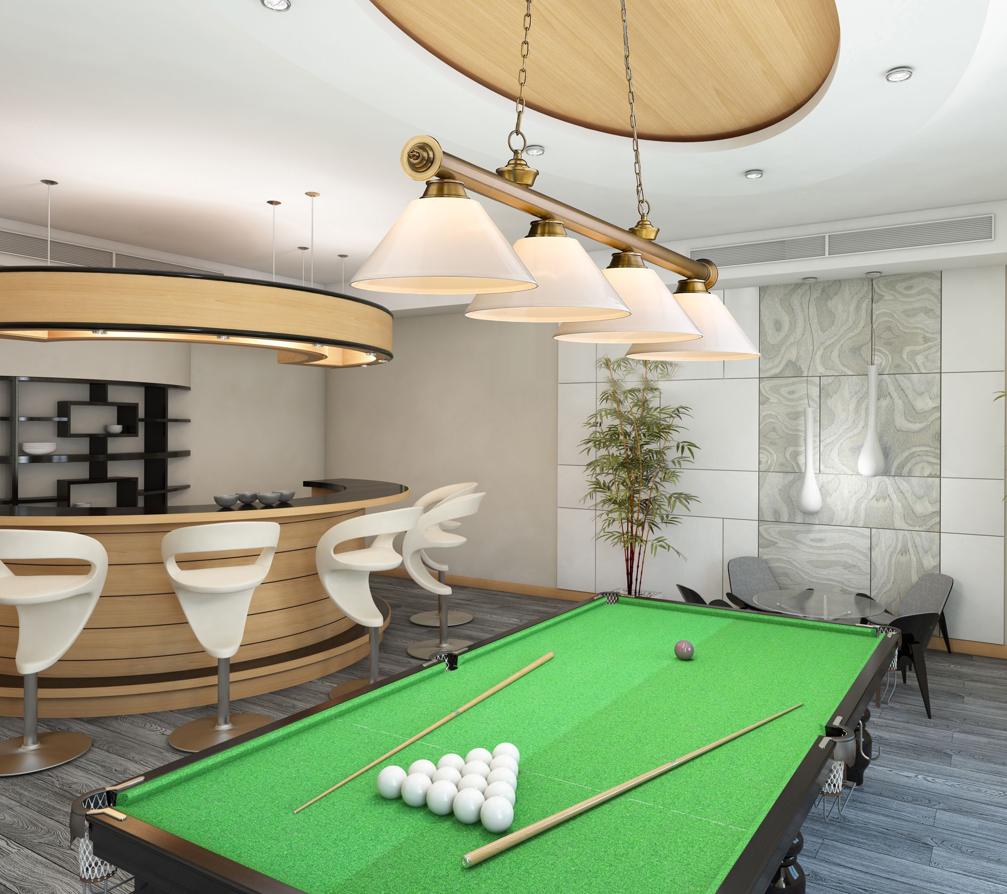 Image 4 Cordon 81 1/4"W Brass 4-Light Billiard Pendant w/ White Shades more views