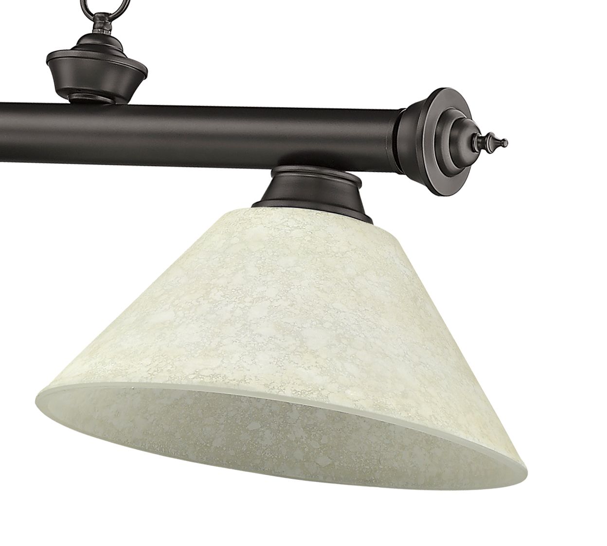 Image 6 Cordon by Z-Lite Bronze 3 Light Billiard Light more views