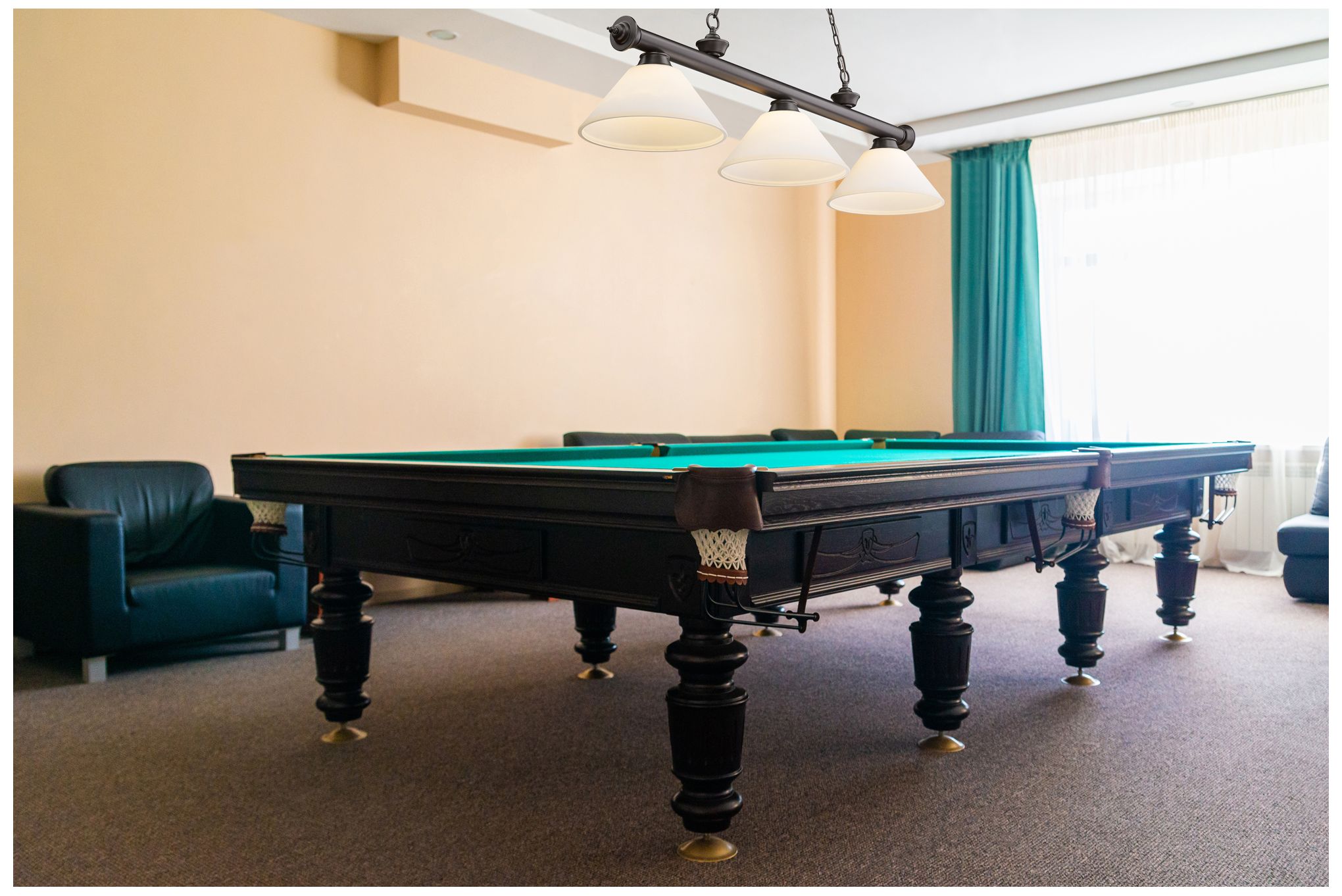 Image 2 Cordon by Z-Lite Bronze 3 Light Billiard Light more views