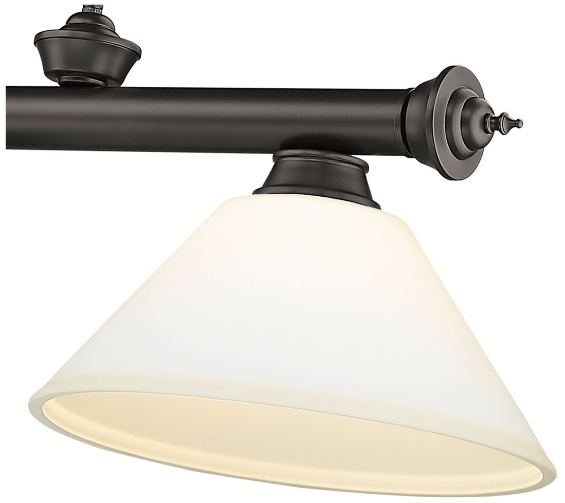Image 6 Cordon by Z-Lite Bronze 3 Light Billiard Light more views