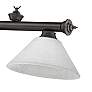 Cordon by Z-Lite Bronze 3 Light Billiard Light