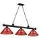 Cordon by Z-Lite Bronze 3 Light Billiard Light