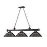 6_Cordon by Z-Lite Bronze 3 Light Billiard Light more views