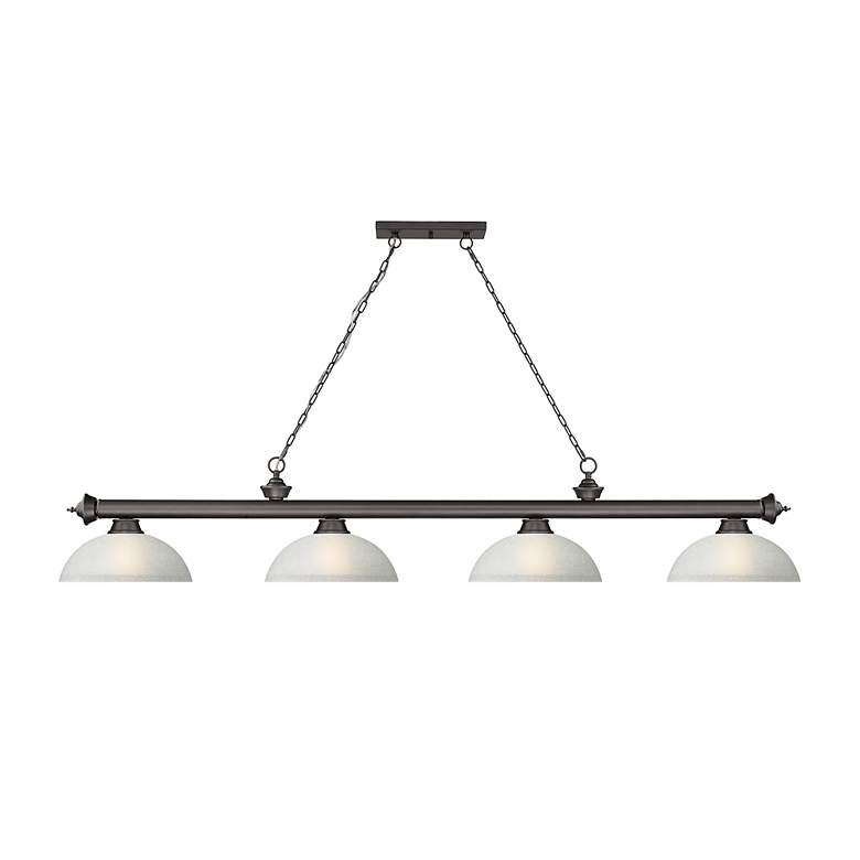 Image 5 Cordon by Z-Lite Bronze 4 Light Billiard Light more views