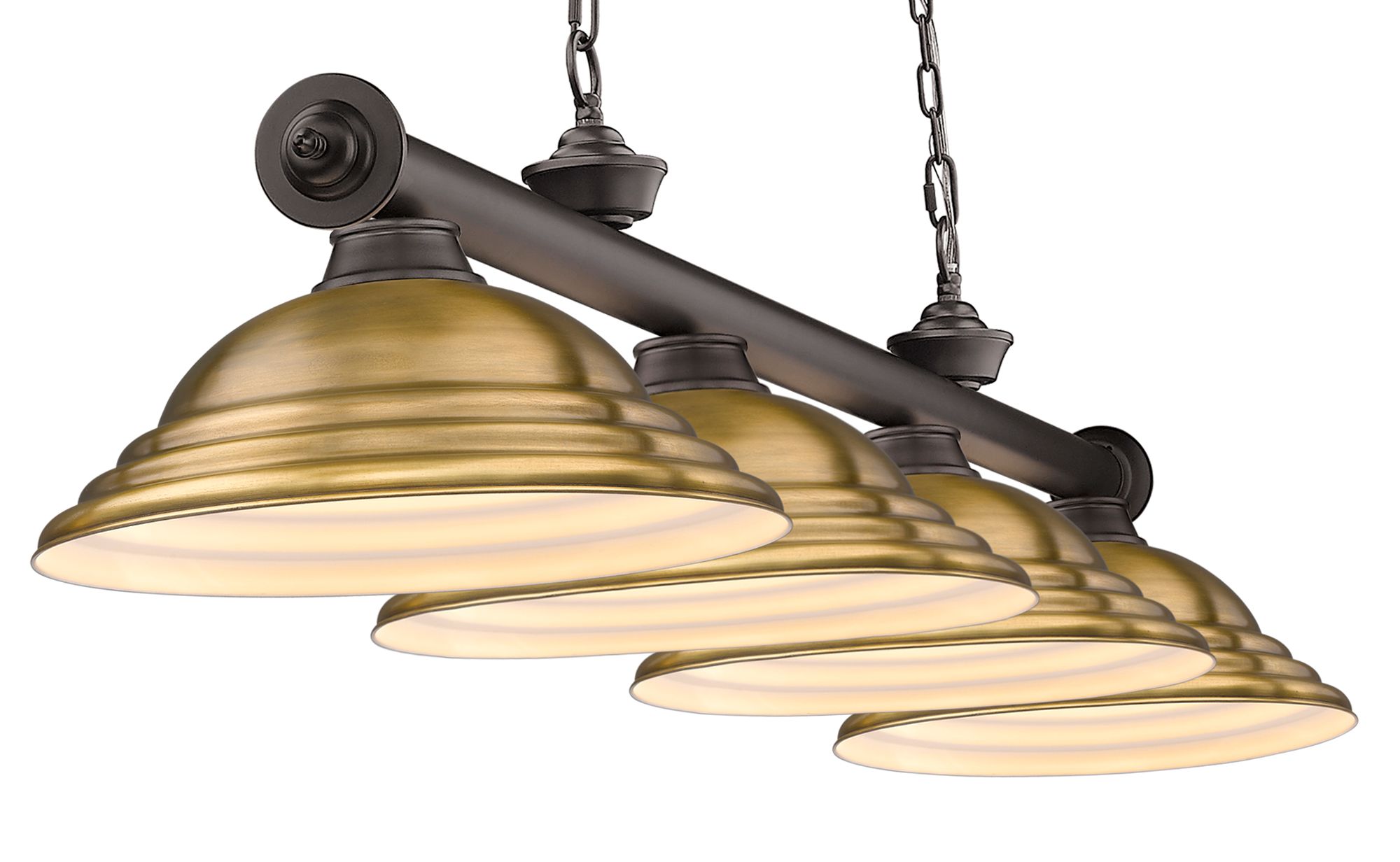 Image 7 Cordon by Z-Lite Bronze 4 Light Billiard Light more views