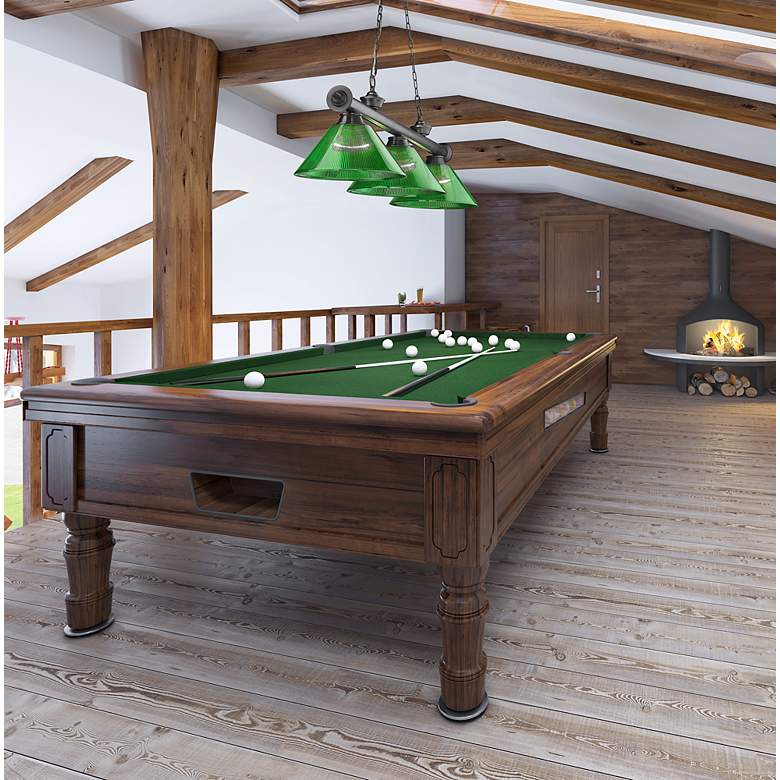 Image 4 Cordon by Z-Lite Bronze Plate 3 Light Billiard Light more views