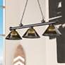 1_Cordon by Z-Lite Bronze Plate 3 Light Billiard Light