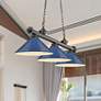 1_Cordon by Z-Lite Bronze Plate 3 Light Billiard Light