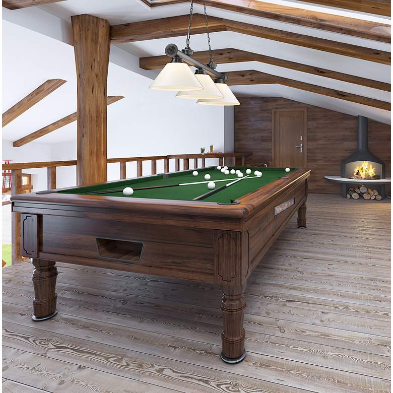 Image 4 Cordon by Z-Lite Bronze Plate 3 Light Billiard Light more views