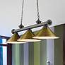 1_Cordon by Z-Lite Bronze Plate 3 Light Billiard Light