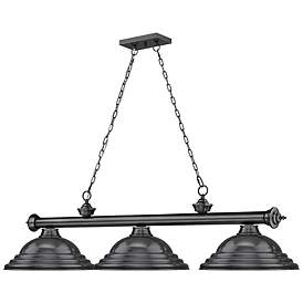 Image5 of Cordon by Z-Lite Bronze Plate 3 Light Billiard Light more views