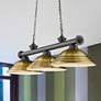 1_Cordon by Z-Lite Bronze Plate 3 Light Billiard Light