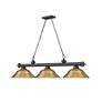 6_Cordon by Z-Lite Bronze Plate 3 Light Billiard Light more views