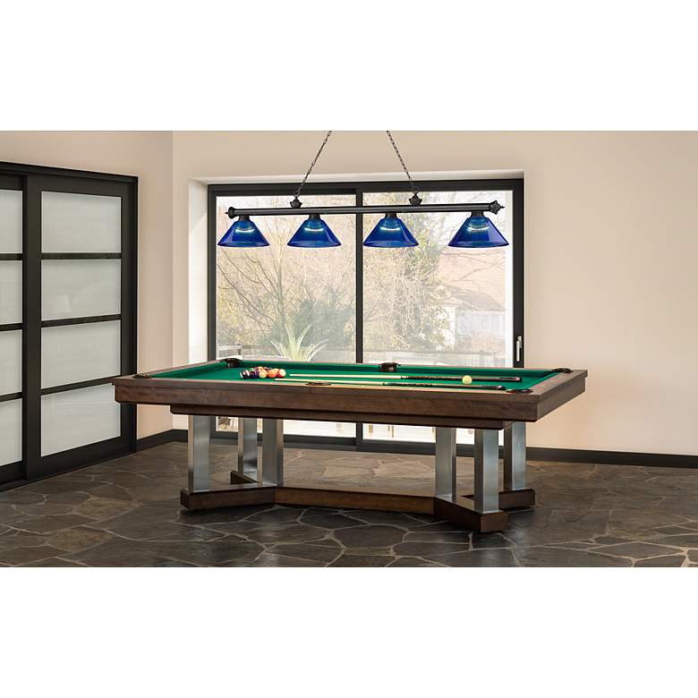Image 3 Cordon by Z-Lite Bronze Plate 4 Light Billiard Light more views