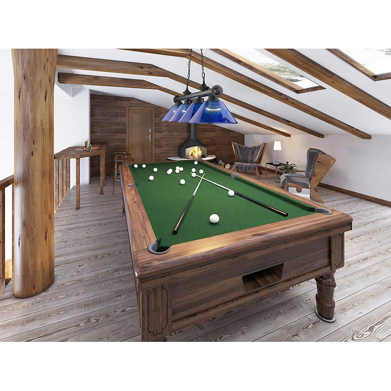 Image 4 Cordon by Z-Lite Bronze Plate 4 Light Billiard Light more views