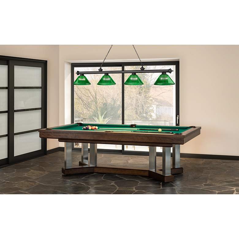 Image 3 Cordon by Z-Lite Bronze Plate 4 Light Billiard Light more views