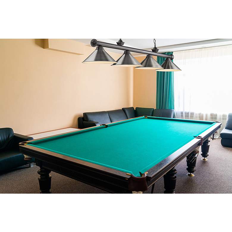 Image 3 Cordon by Z-Lite Bronze Plate 4 Light Billiard Light more views