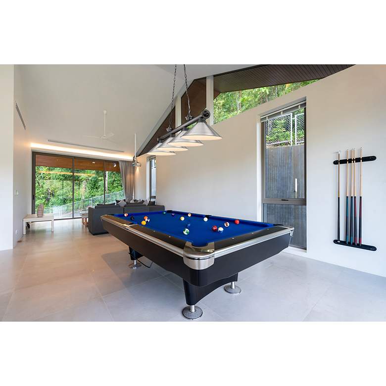 Image 4 Cordon by Z-Lite Bronze Plate 4 Light Billiard Light more views