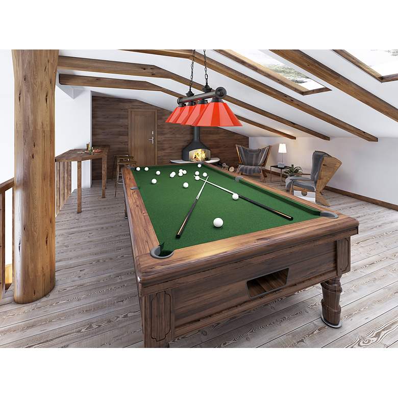 Image 6 Cordon by Z-Lite Bronze Plate 4 Light Billiard Light more views