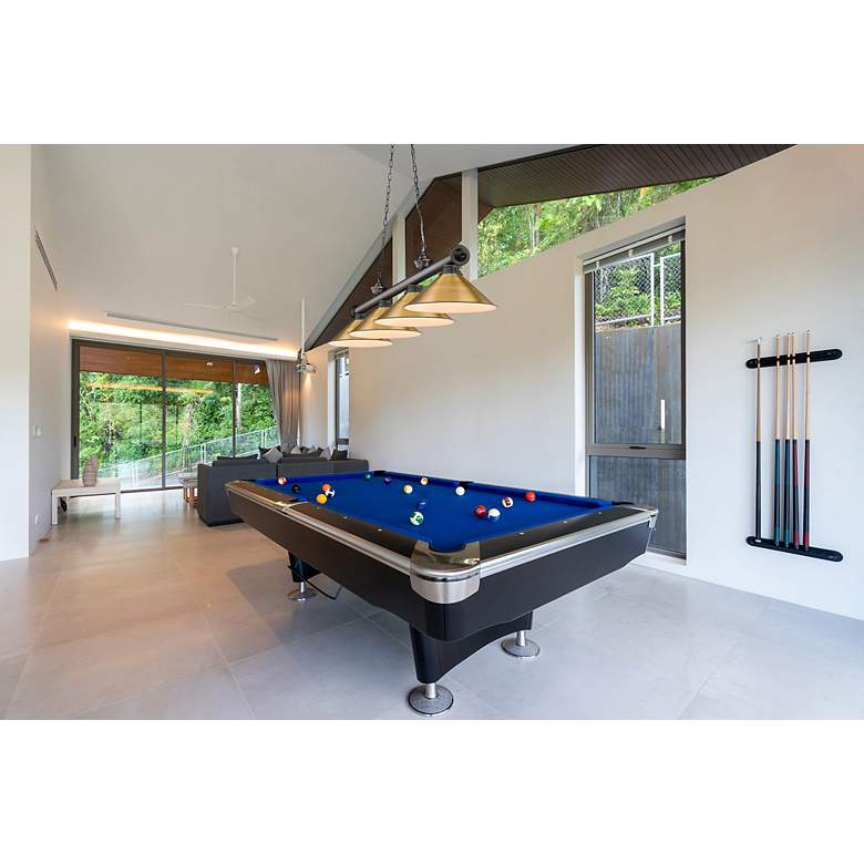 Image 4 Cordon by Z-Lite Bronze Plate 4 Light Billiard Light more views