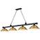 Cordon by Z-Lite Bronze Plate 4 Light Billiard Light