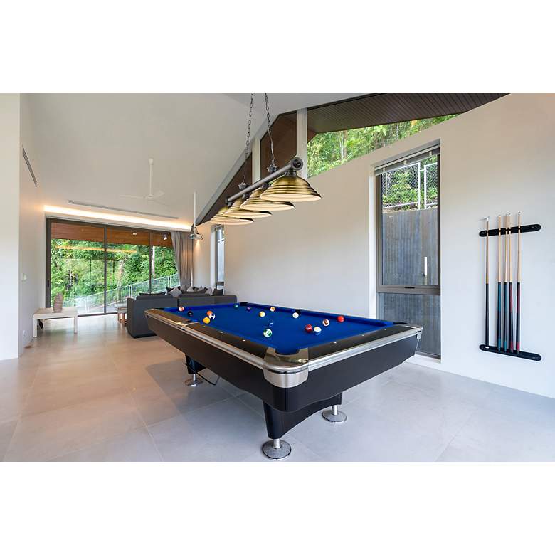 Image 4 Cordon by Z-Lite Bronze Plate 4 Light Billiard Light more views