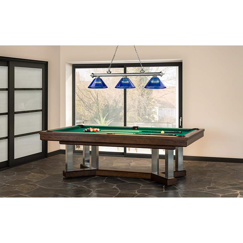 Image 3 Cordon by Z-Lite Brushed Nickel 3 Light Billiard Light more views