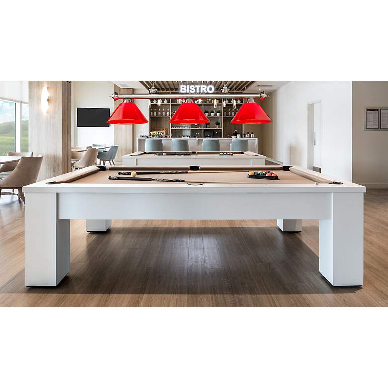 Image 3 Cordon by Z-Lite Brushed Nickel 3 Light Billiard Light more views