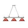 5_Cordon by Z-Lite Brushed Nickel 3 Light Billiard Light more views